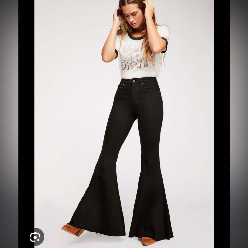 Free People Super Flare Jean